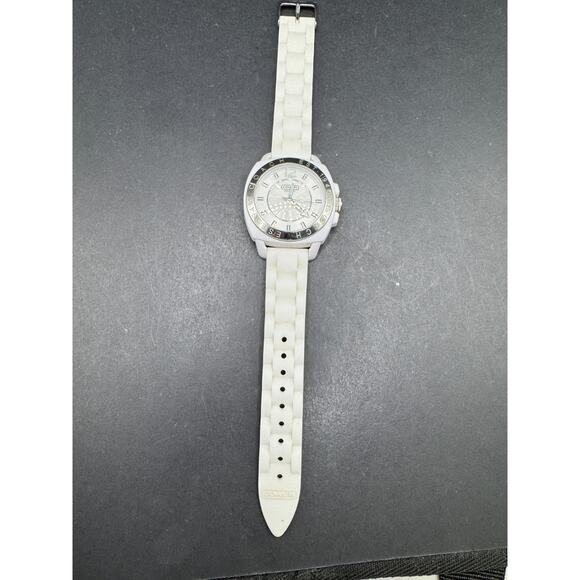 Coach White Dial & Band Quartz Analog CA.09.7.29.0501 Women\'s Watch 3ATM main image 10